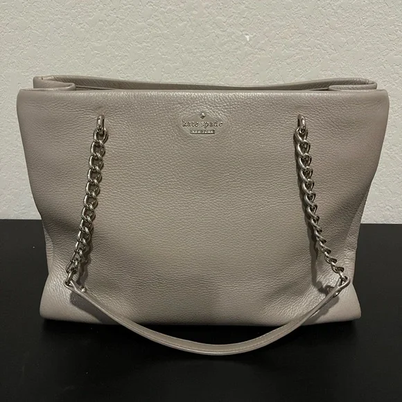 Kate Spade Emerson Place Phoebe Smooth Bag in nude retail $360 - Picture 1 of 14